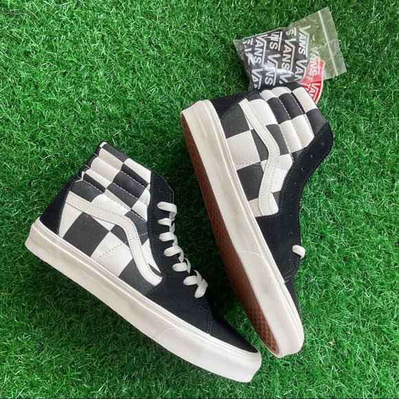 Vans Sk8 Hi Oversized Checkerbord - Picture 5 of 5